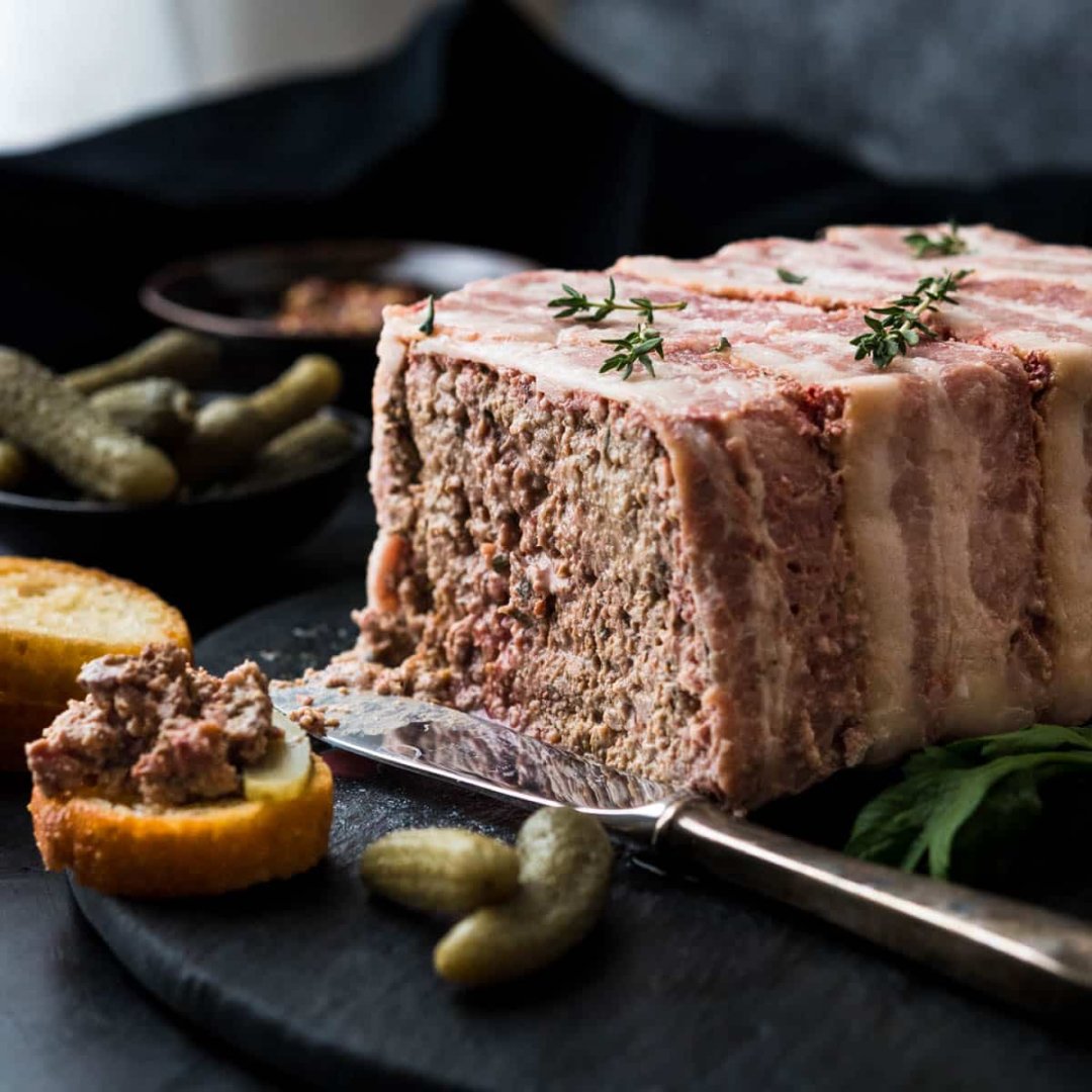 Pork Terrine with Chablis Wine, Saveur Du Nord – French Pate 180g